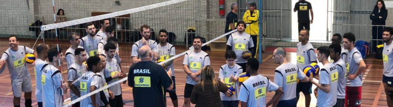 Seleção Brasileira de Voleibol de Surdos realiza teste